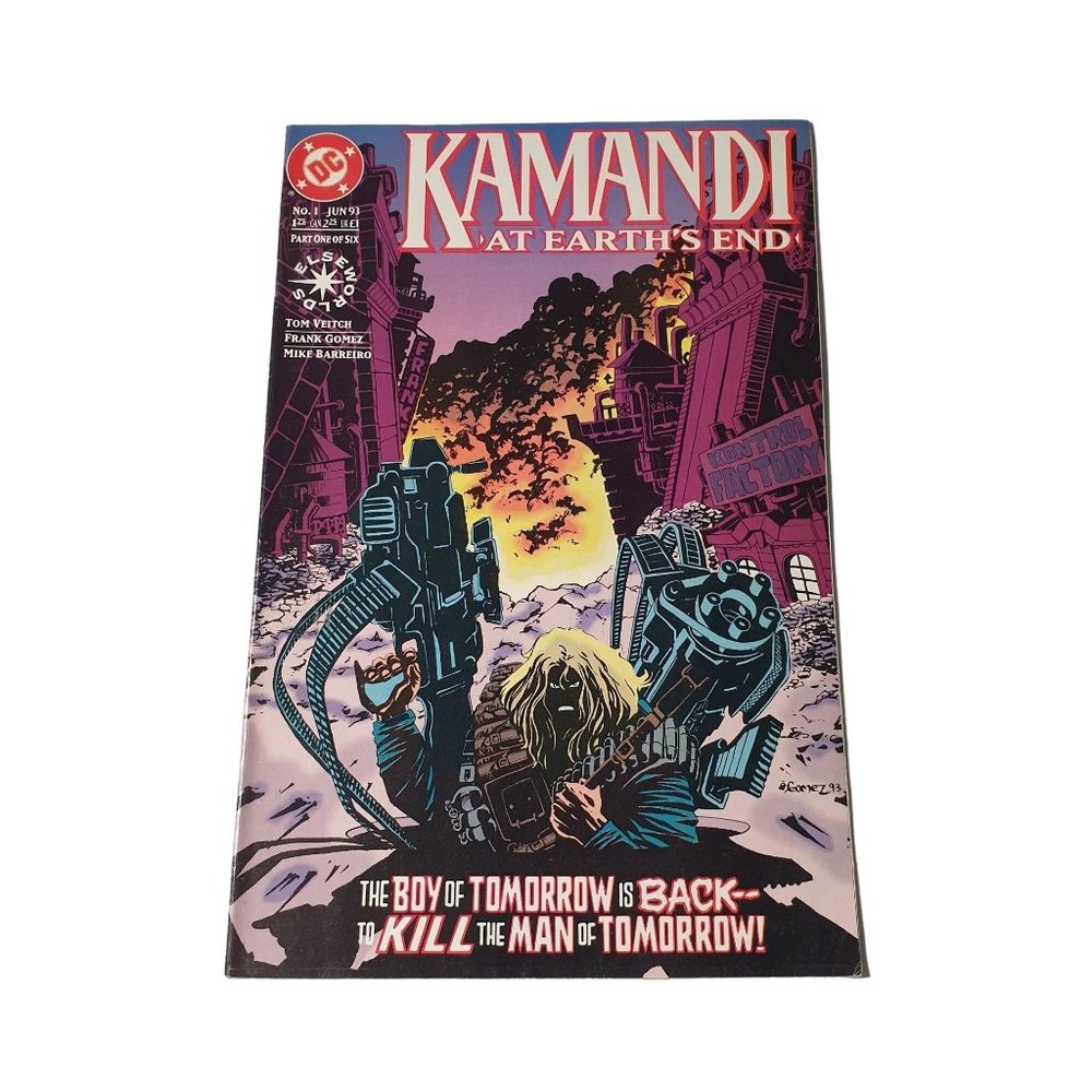 Kamandi At Earths End 1 Comic Book Collector Bagged Boarded
